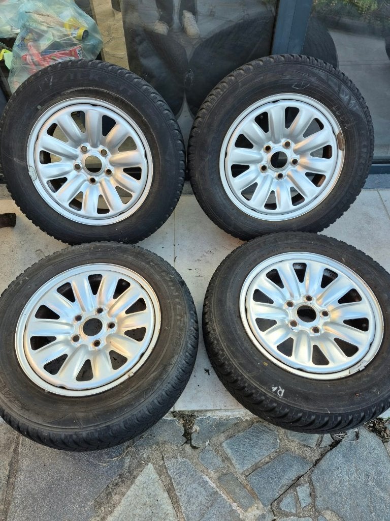 Pneus hiver + jantes VW / Audi / Seat / Skoda, 15 pouces, Pneus hiver, Véhicule de tourisme, Enlèvement