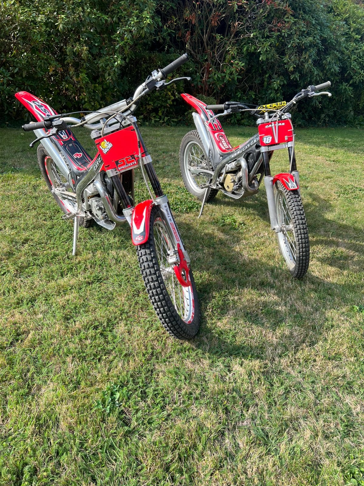 2 motos trial Gasgas à vendre, Motos, Enlèvement