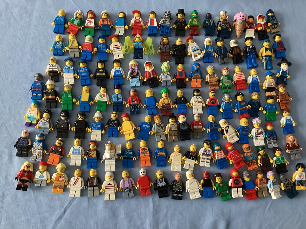 Lego 119 figuren mix, Ophalen of Verzenden, Zo goed als nieuw, Lego
