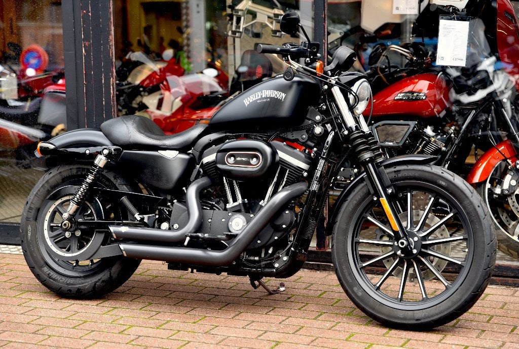 HARLEY DAVIDSON IRON 883 ***MOTOVERTE.BE***, Motoren, 2 cilinders, Occasion, Chopper, Bedrijf