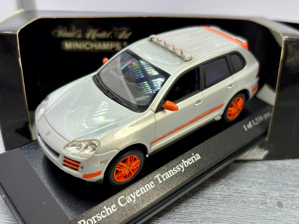 1:43 Porsche Cayenne transsyberia 2007, Enlèvement ou Envoi, Comme neuf, MiniChamps