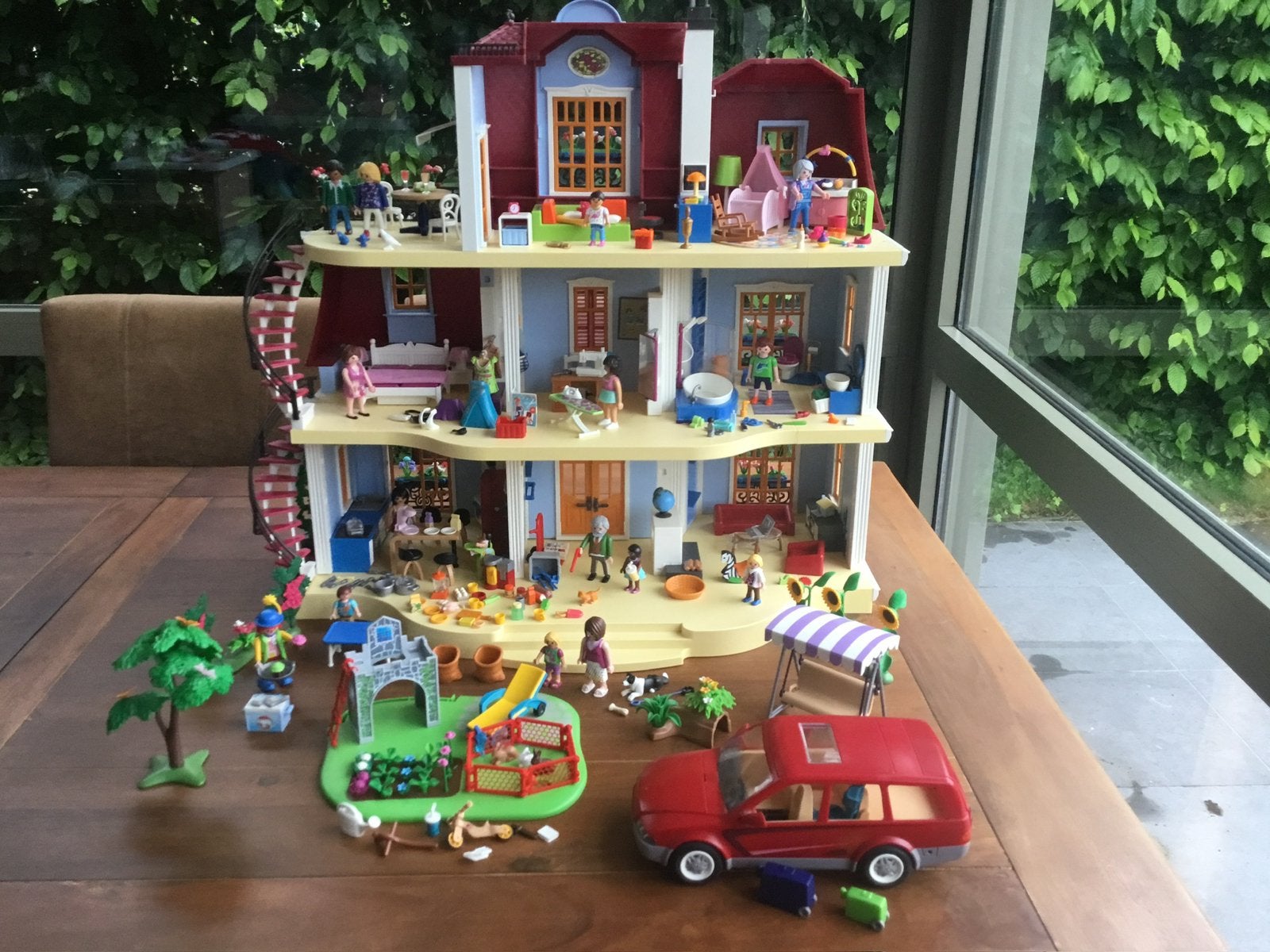 Playmobil groot herenhuis ingericht, Enlèvement ou Envoi