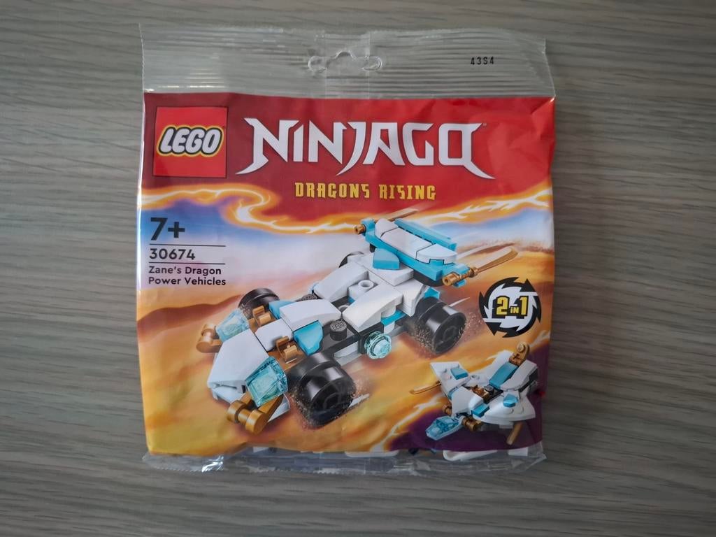 Lego Polybag 30674 Ninjago Zane's drakenkracht voertuigen, Kinderen en Baby's, Speelgoed | Duplo en Lego, Ophalen of Verzenden