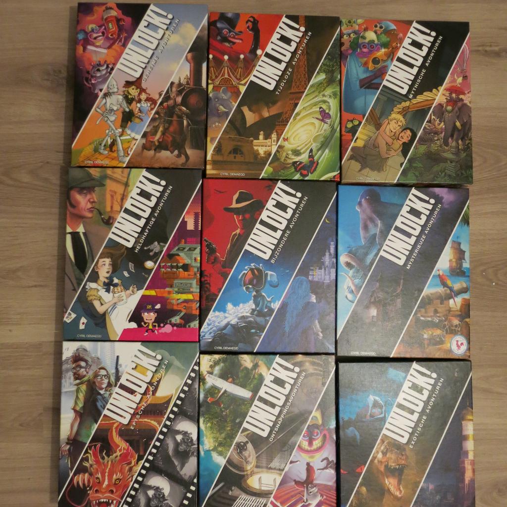 Lot Unlocks nederlands, Hobby en Vrije tijd, Een of twee spelers, Ophalen of Verzenden, Zo goed als nieuw