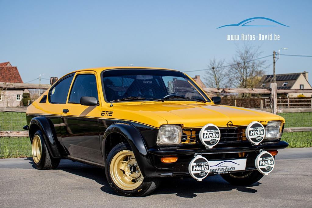 Opel Kadett C1 GT/E 1900 E Coupé / OLDTIMER / SPARCO / HELLA, Auto's, Opel, Bedrijf, Te koop, Kadett, Lichtmetalen velgen, Mistlampen