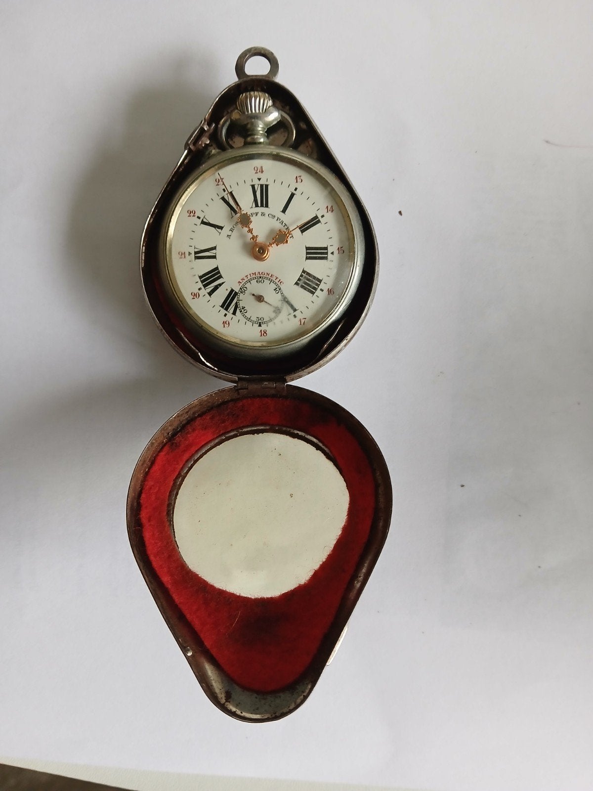 Roskopf Horloge, Handtassen en Accessoires, Ophalen of Verzenden, Zakhorloge