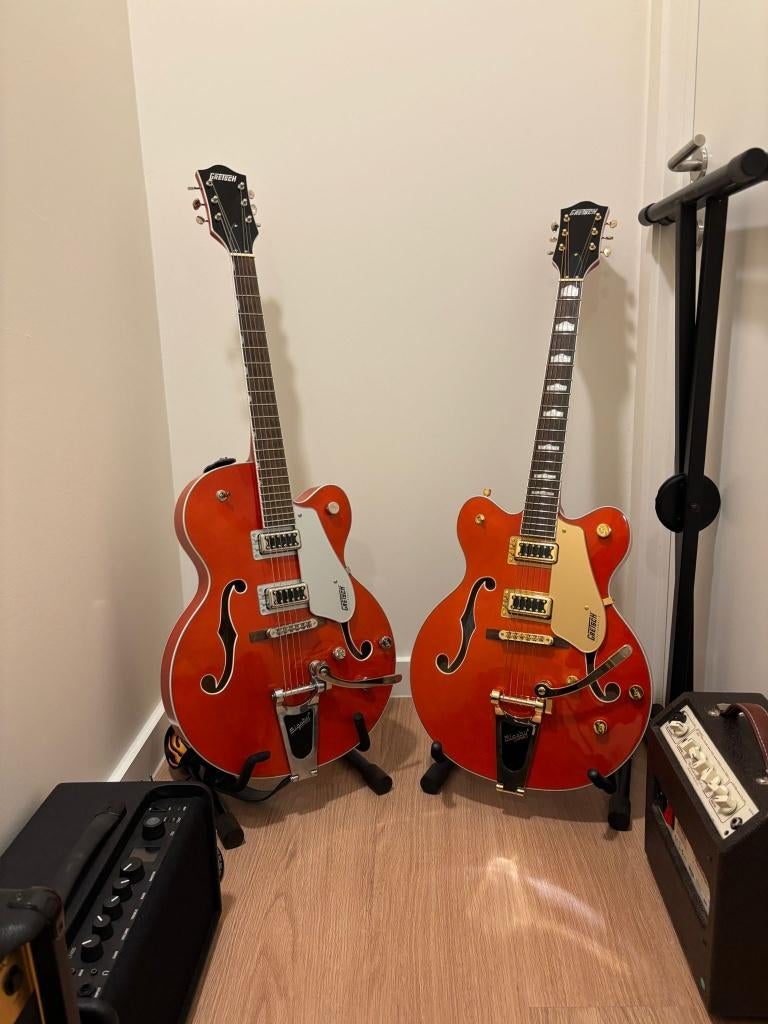 Gretsch Electromatic – 2 gitaren – Als nieuw, Enlèvement, Comme neuf, Hollow body, Autres marques