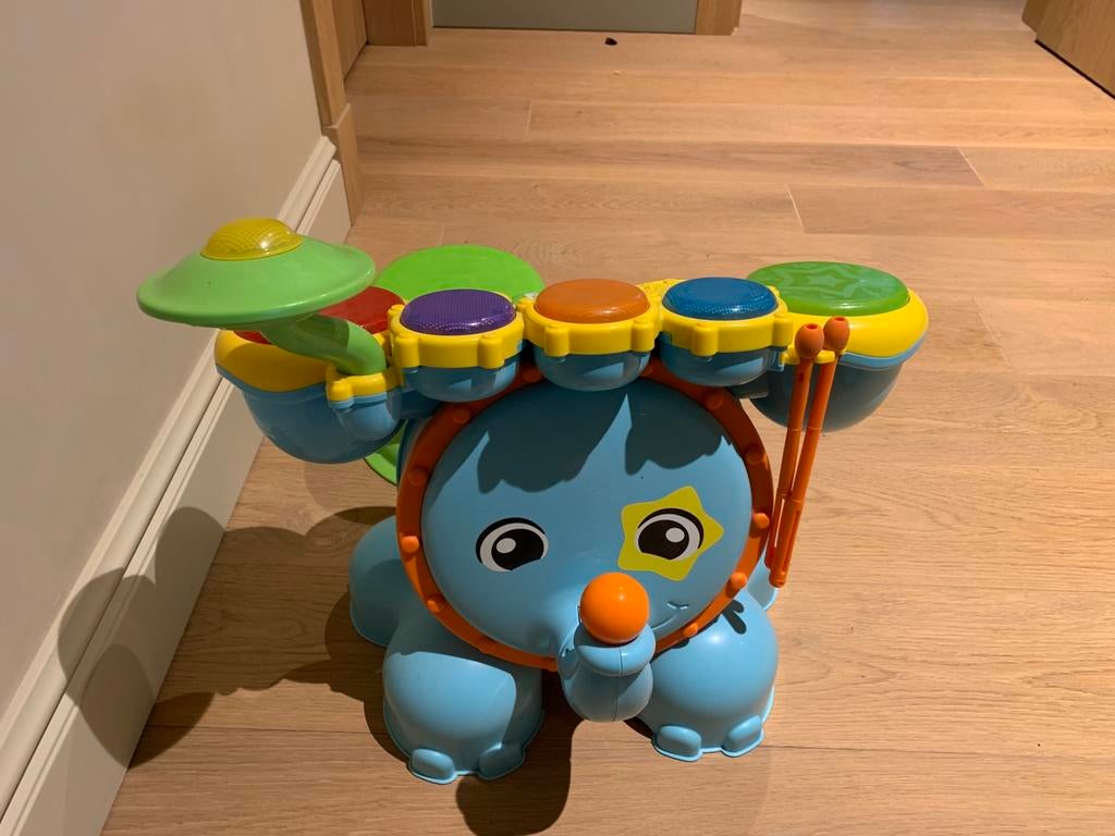 Vtech rock en leer drumstel, Ophalen