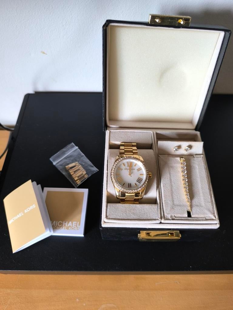 Michael Kors Horloge Set, Ophalen of Verzenden