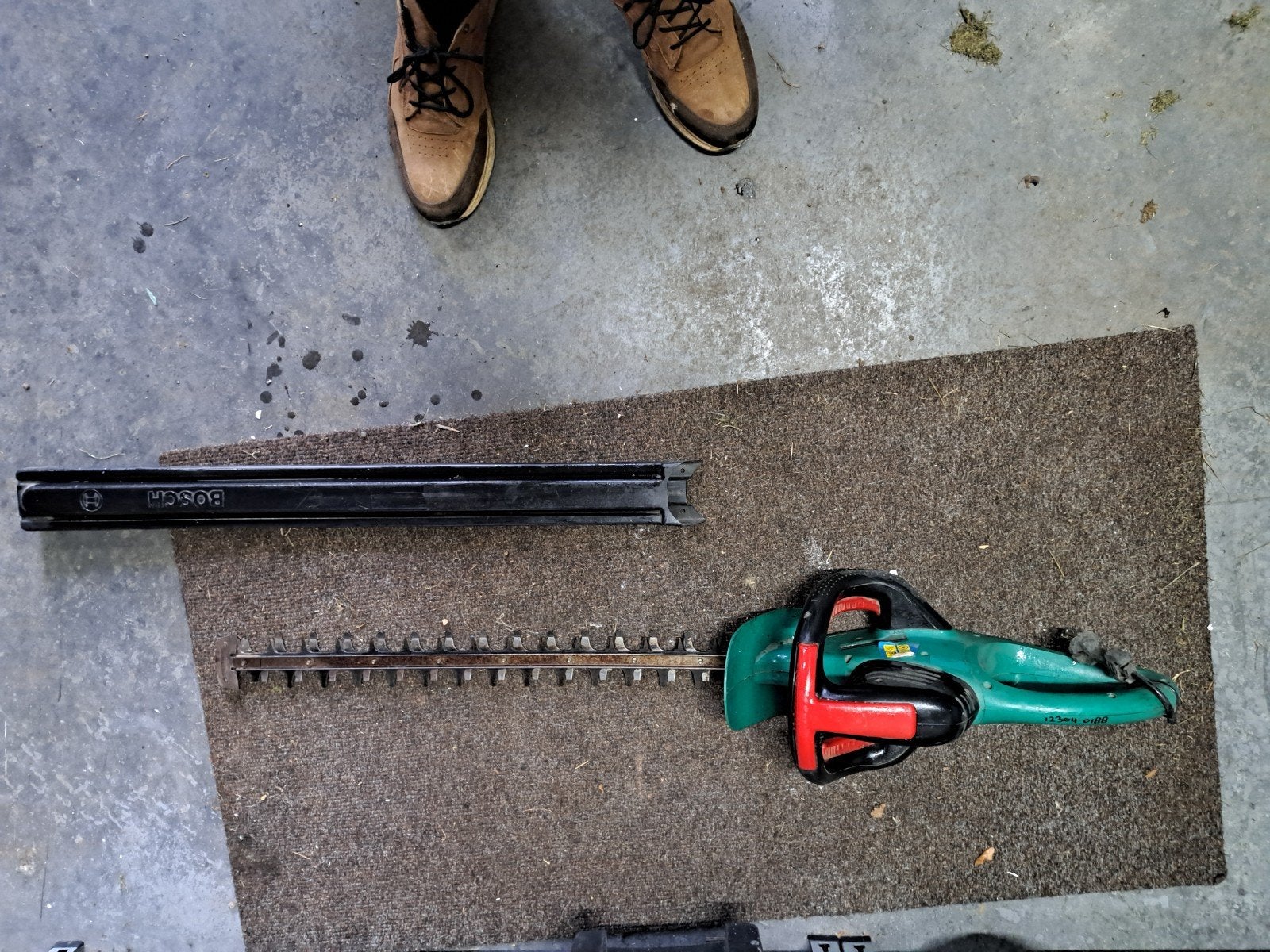 Bosch heggenschaar 75cm electrisch, Tuin en Terras, Heggenscharen, Ophalen, Gebruikt, Elektrisch, Bosch