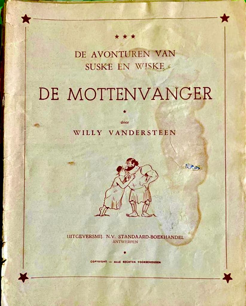 De Mottenvanger - Suske en Wiske 1949, Ophalen of Verzenden
