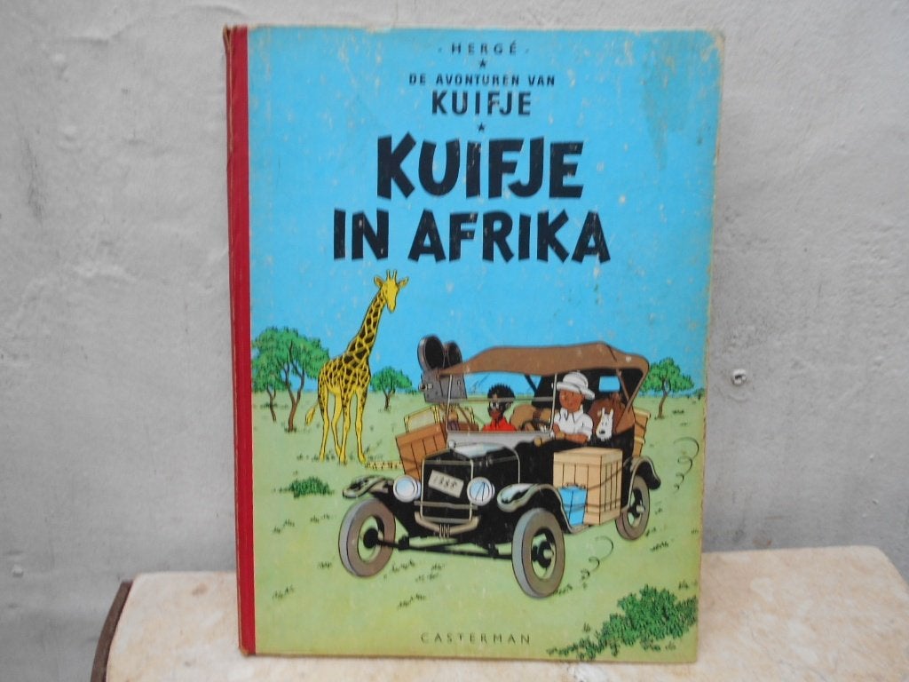 KUIFJE IN AFRIKA 1947 oude druk, Ophalen of Verzenden