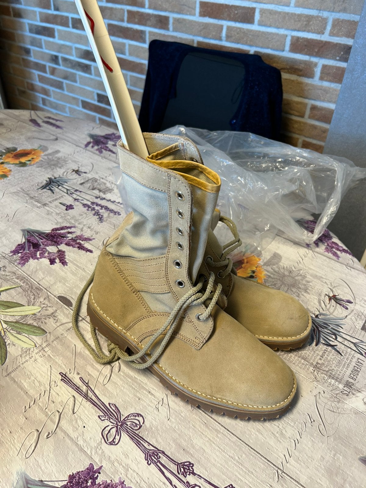 Haute tige militaire sahara, Enlèvement ou Envoi, Armée de l'air, Vêtements ou Chaussures