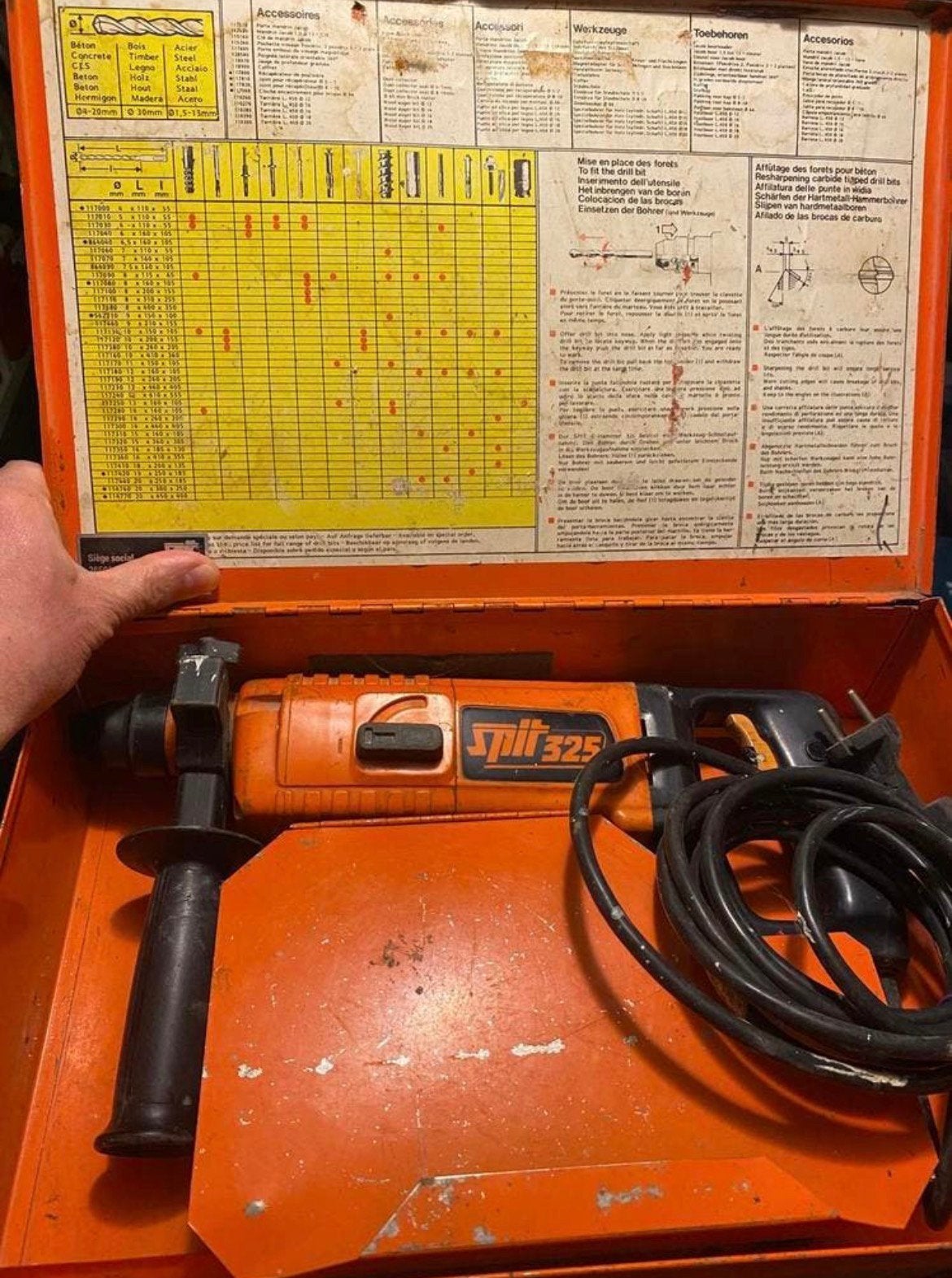 Gespleten boormachine, Ophalen, Zo goed als nieuw, Boormachine