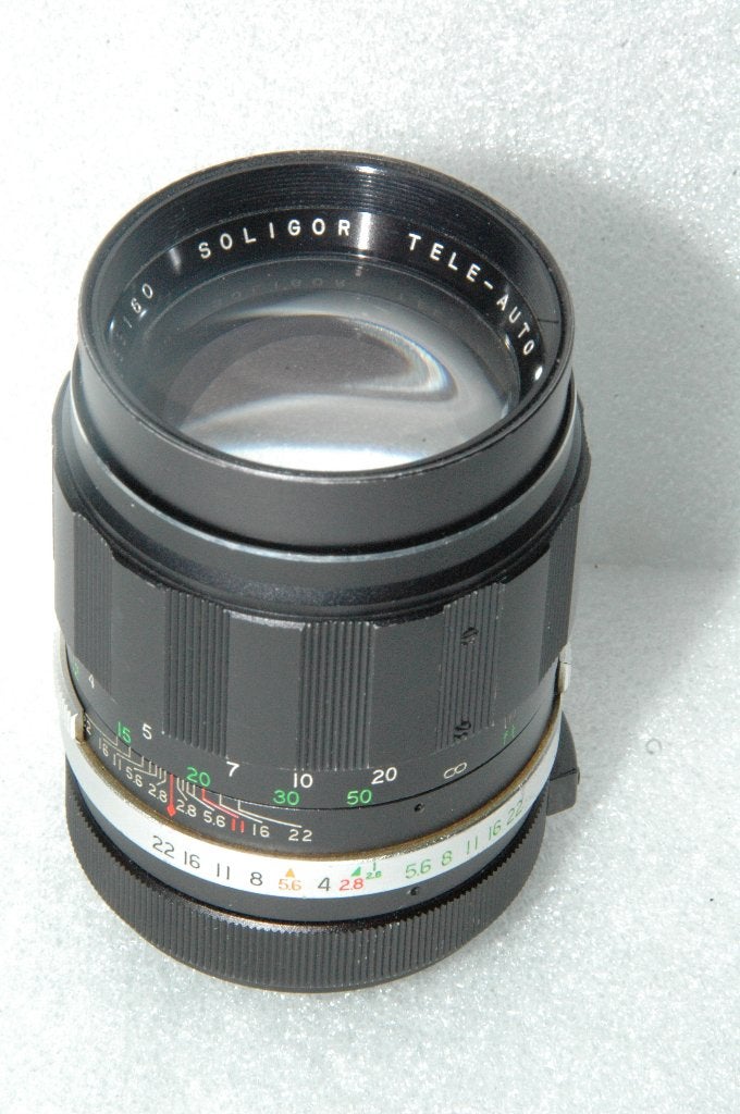 objectif Soligor télé-auto 135 mm 2.8 M42, Ophalen of Verzenden, Gebruikt, Spiegelreflex, Overige Merken