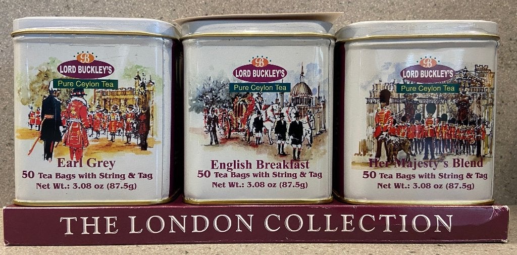 Lord Buckley's The London Collection, Ophalen, Zo goed als nieuw, Thee