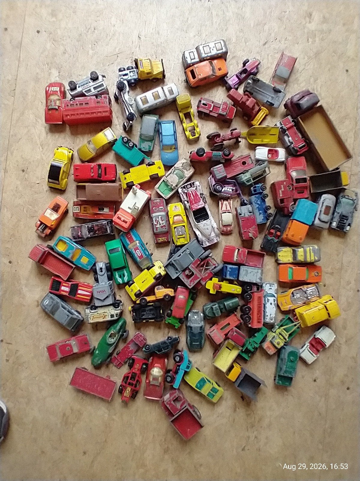 auto's goed gespeeld, Verzamelen, Ophalen