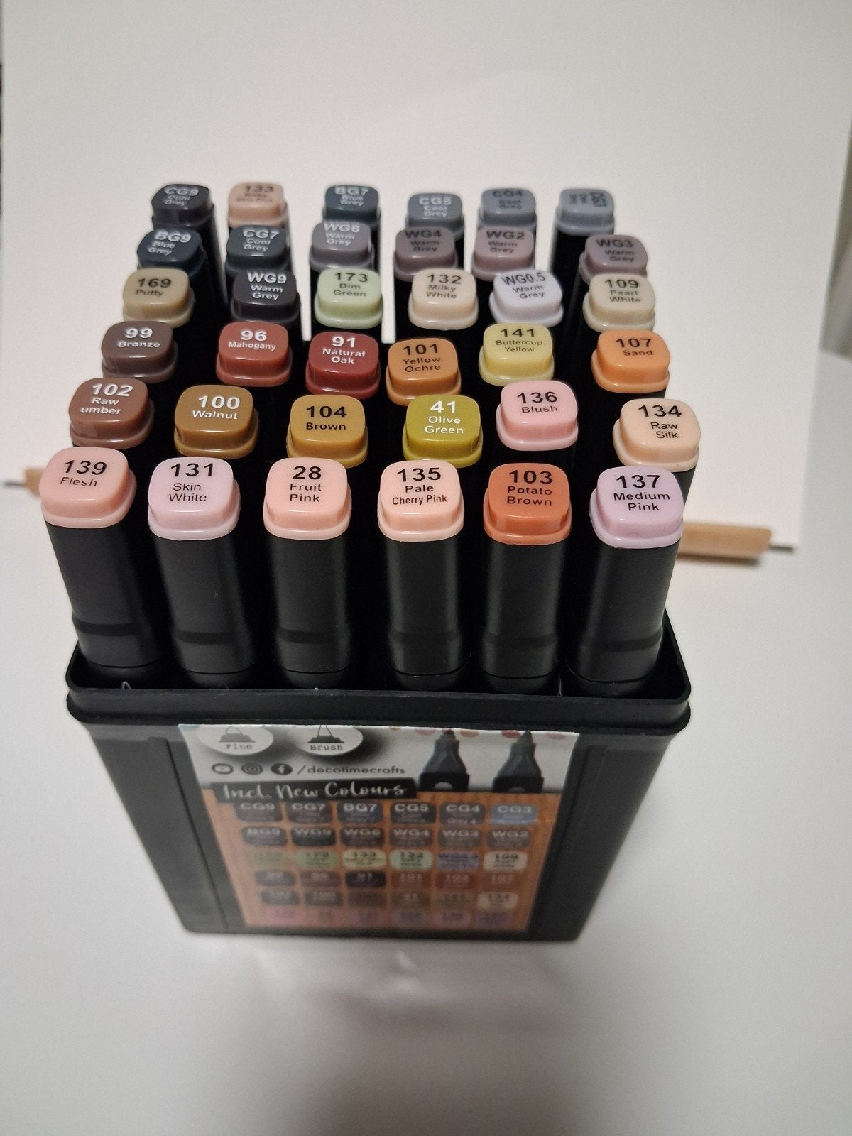 NIEUW !! Twinmarkers - zachte kleuren, Hobby & Loisirs créatifs, Dessin, Enlèvement