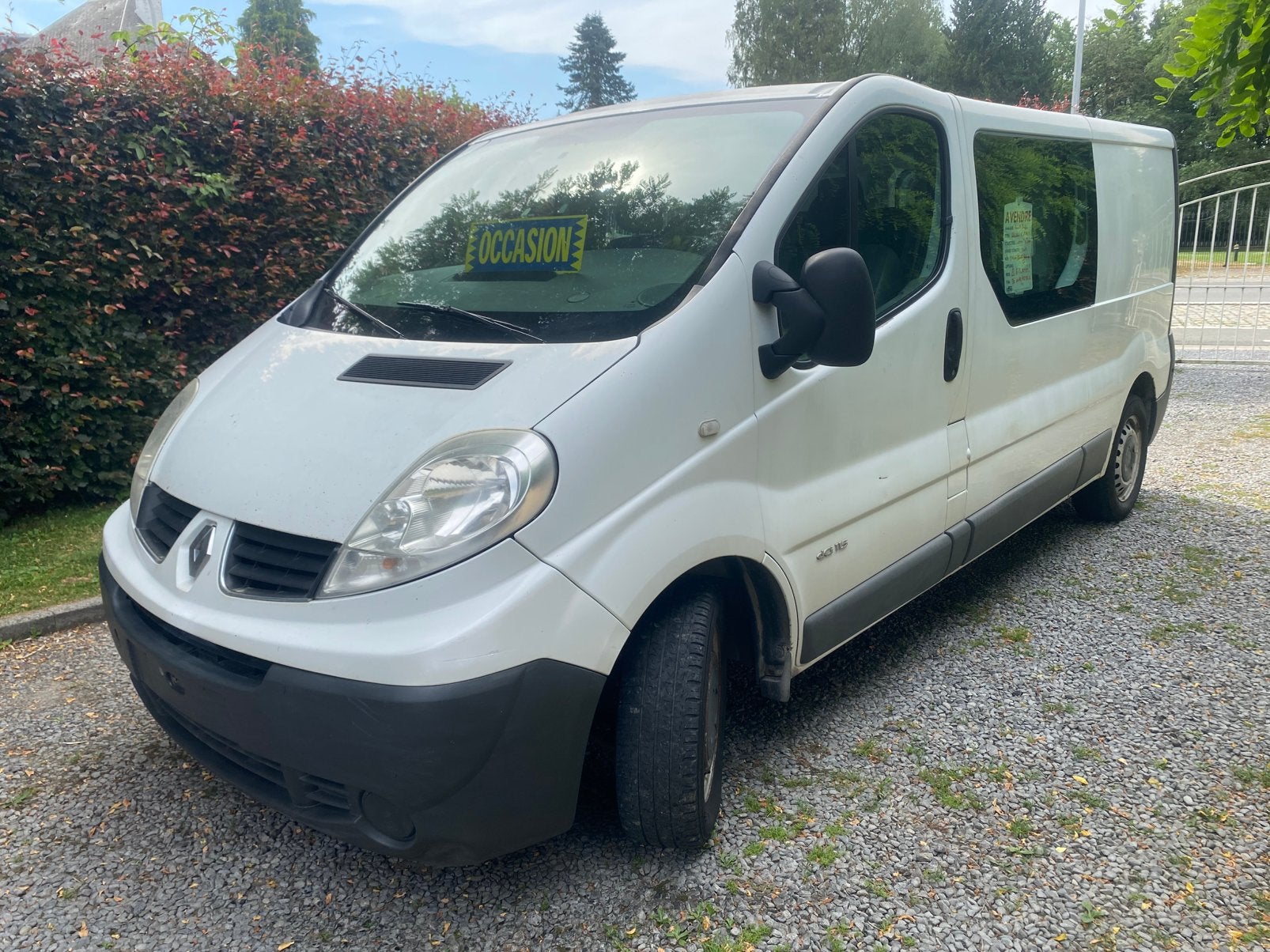 Vrachtwagen met 6 zitplaatsen, Auto's, 4 deurs, 1995 cc, Renault, Wit