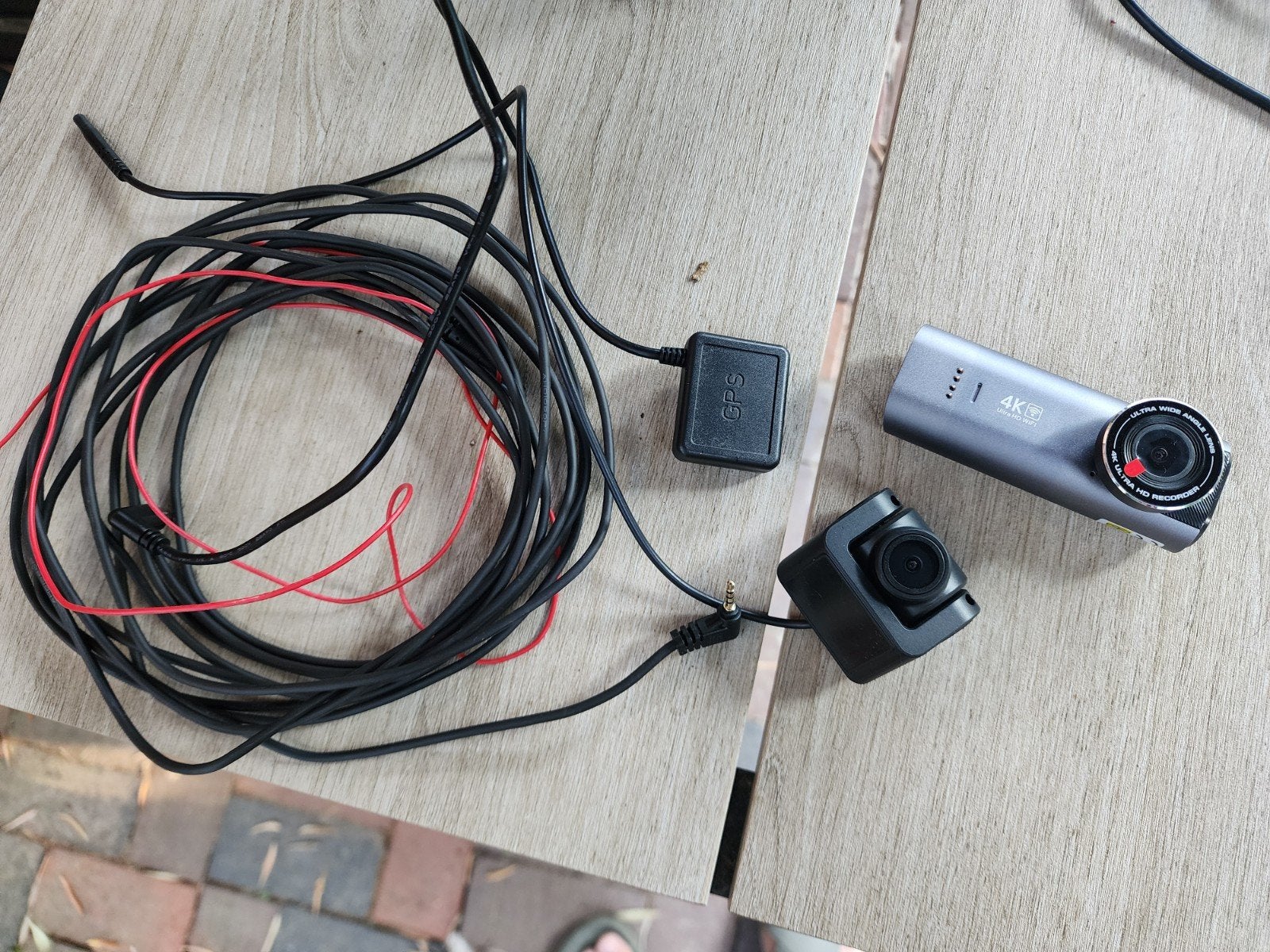 Dashcam 4k + 1080p (back), Autos : Pièces & Accessoires, Enlèvement ou Envoi