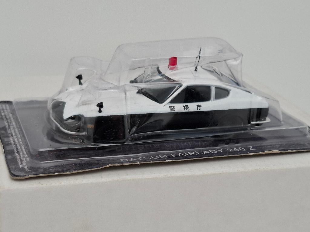 Datsun Fairlady 240Z 1/43 Police Japon, Hobby & Loisirs créatifs, Voitures miniatures | 1:43, Comme neuf, Voiture, Autres marques