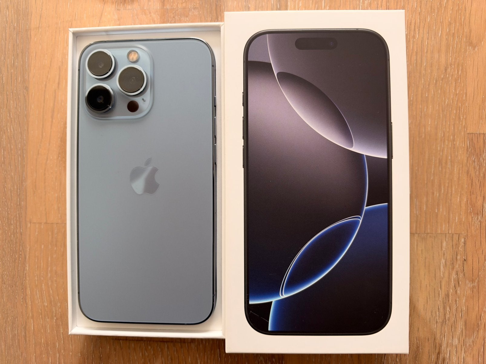 iPhone 13 PRO 128GB Sierra Blue – krasvrij – perfecte staat, Télécoms, 128 GB, Enlèvement ou Envoi, 77 %, Comme neuf