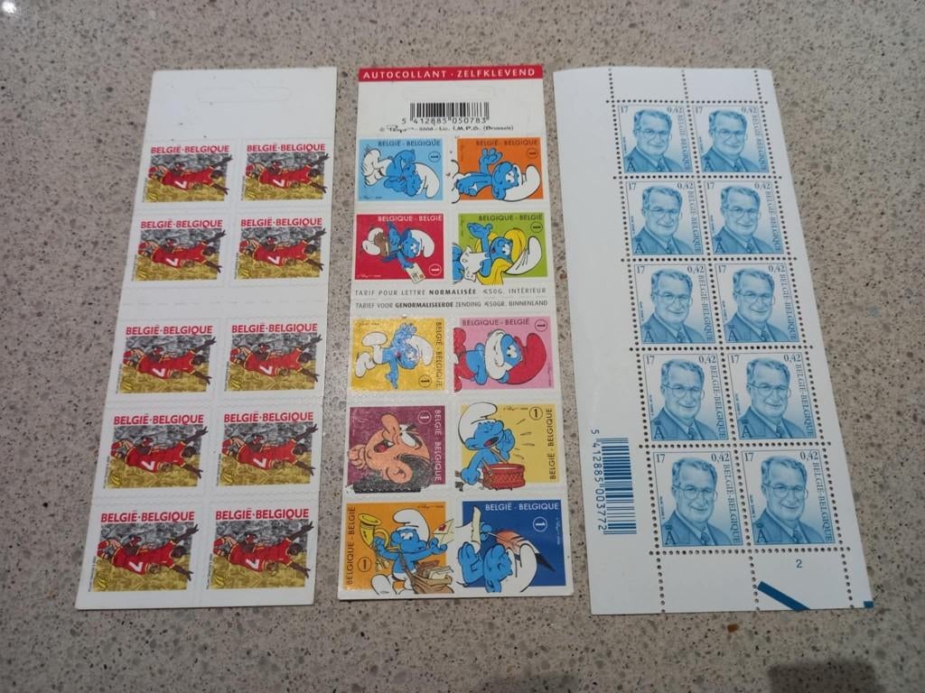 Verschillende Belgische postzegels, Postzegels en Munten, Postzegels | Europa | België, Overig, Ophalen of Verzenden