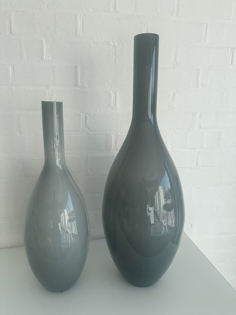 2 vases Leonardo gris, Enlèvement ou Envoi, Comme neuf