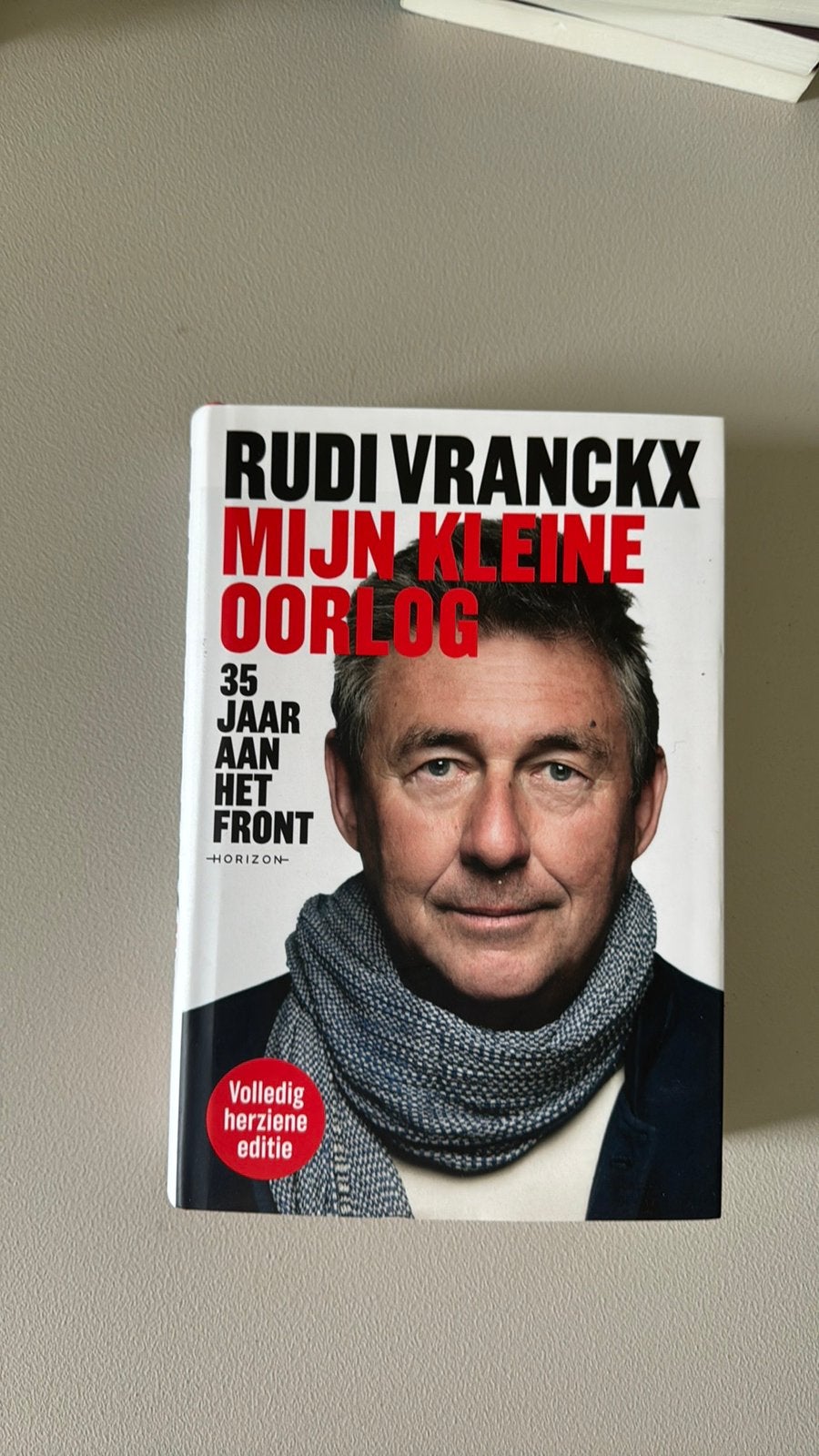 Boek Rudi Vranckx, Boeken, Biografieën, Ophalen, Zo goed als nieuw