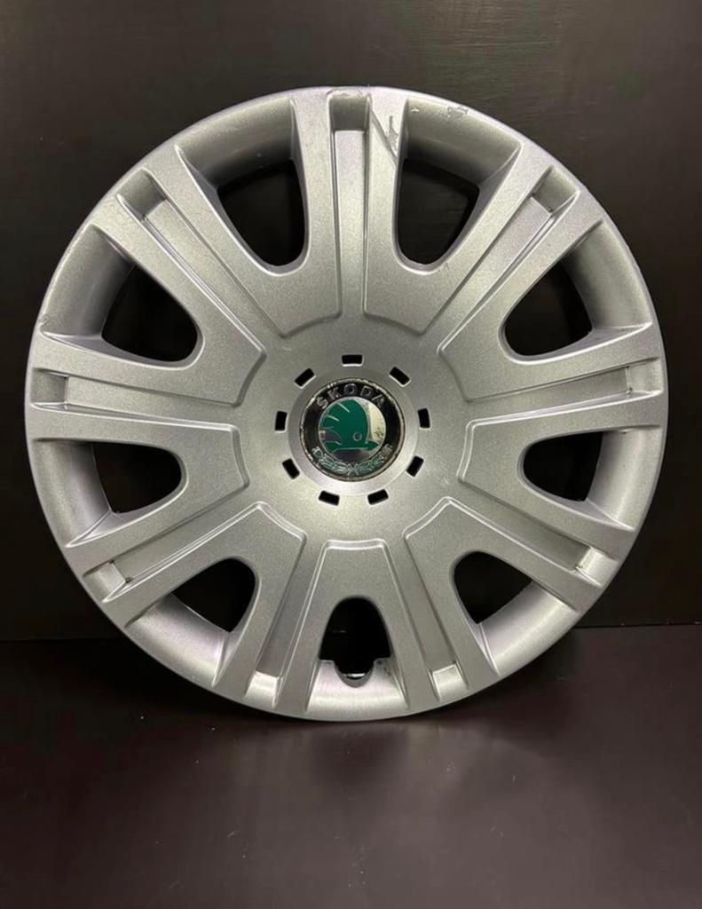 1 originele Skoda Octavia Fabia Roomster 15" wieldop, Ophalen of Verzenden, Zo goed als nieuw