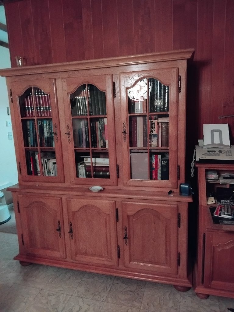 VITRINE EN CHENE EN PARFAIT ETAT, Maison & Meubles, Enlèvement