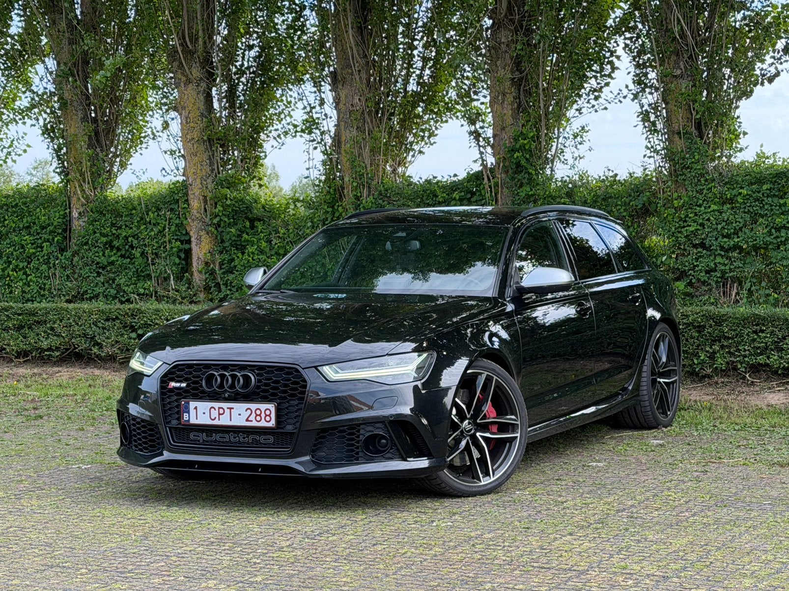 Audi RS6 * Lichtevracht * Akrapovic * 2016 * Topstaat *, Auto's, Audi, Automaat, Leder, Break, 2 zetels
