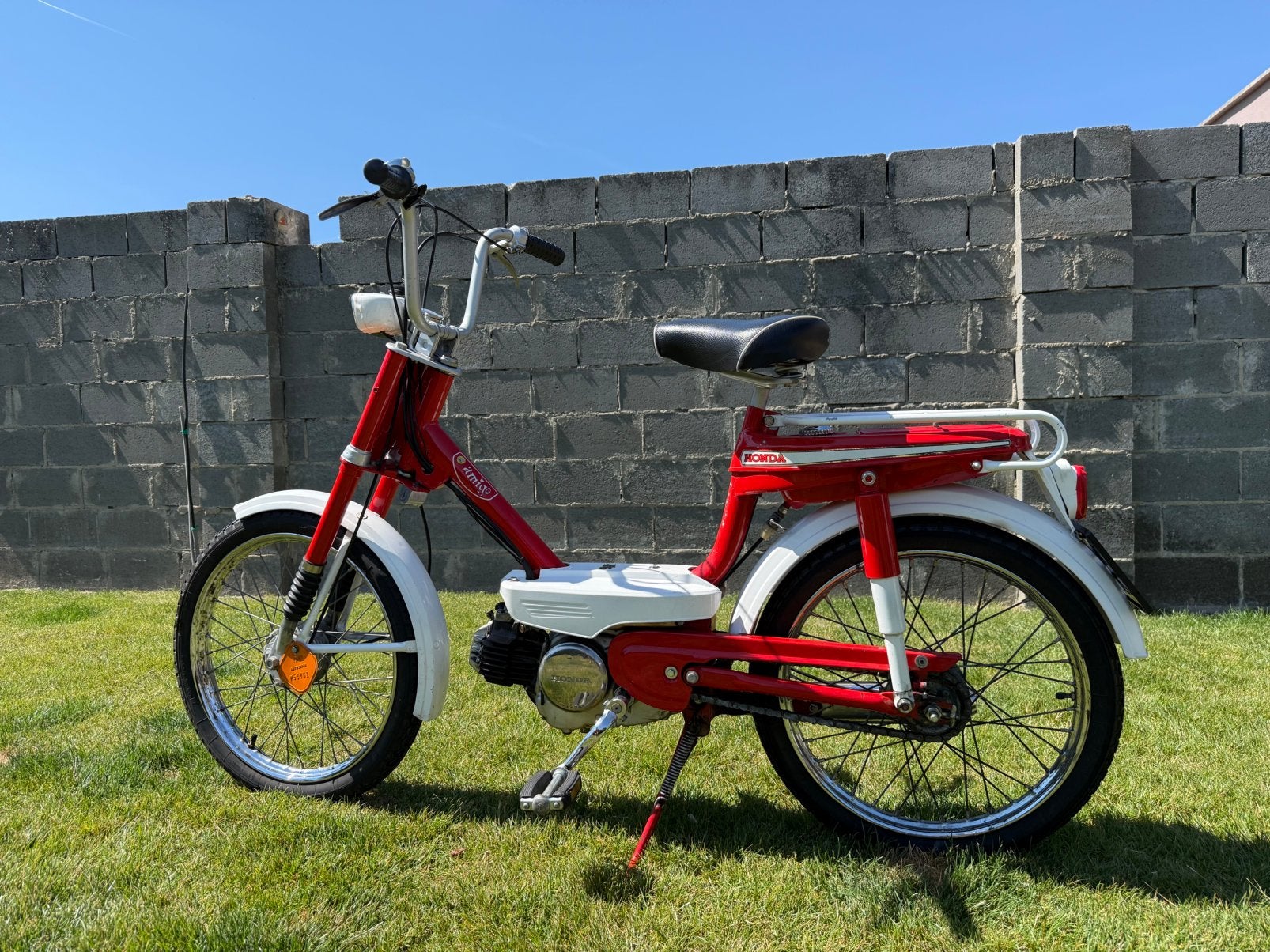 Honda Amigo, Fietsen en Brommers, Brommers | Honda, Ophalen, Overige modellen, 49 cc, Klasse B (45 km/u)