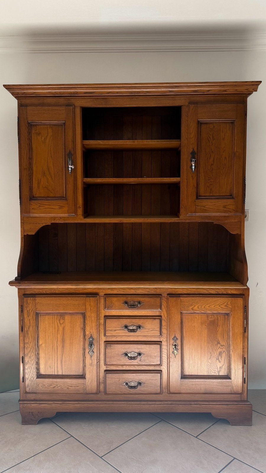 Dressoir + vaisselier + table a manger, Enlèvement, Comme neuf