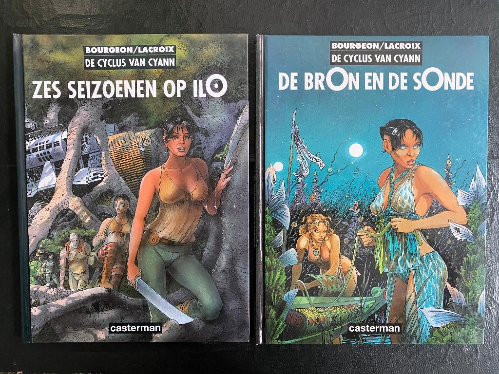 "De Cyclus van Cyann" - 2 HC verhalen - Bourgeon / CASTERMAN, Plusieurs BD, Enlèvement ou Envoi, Neuf, Bourgeon
