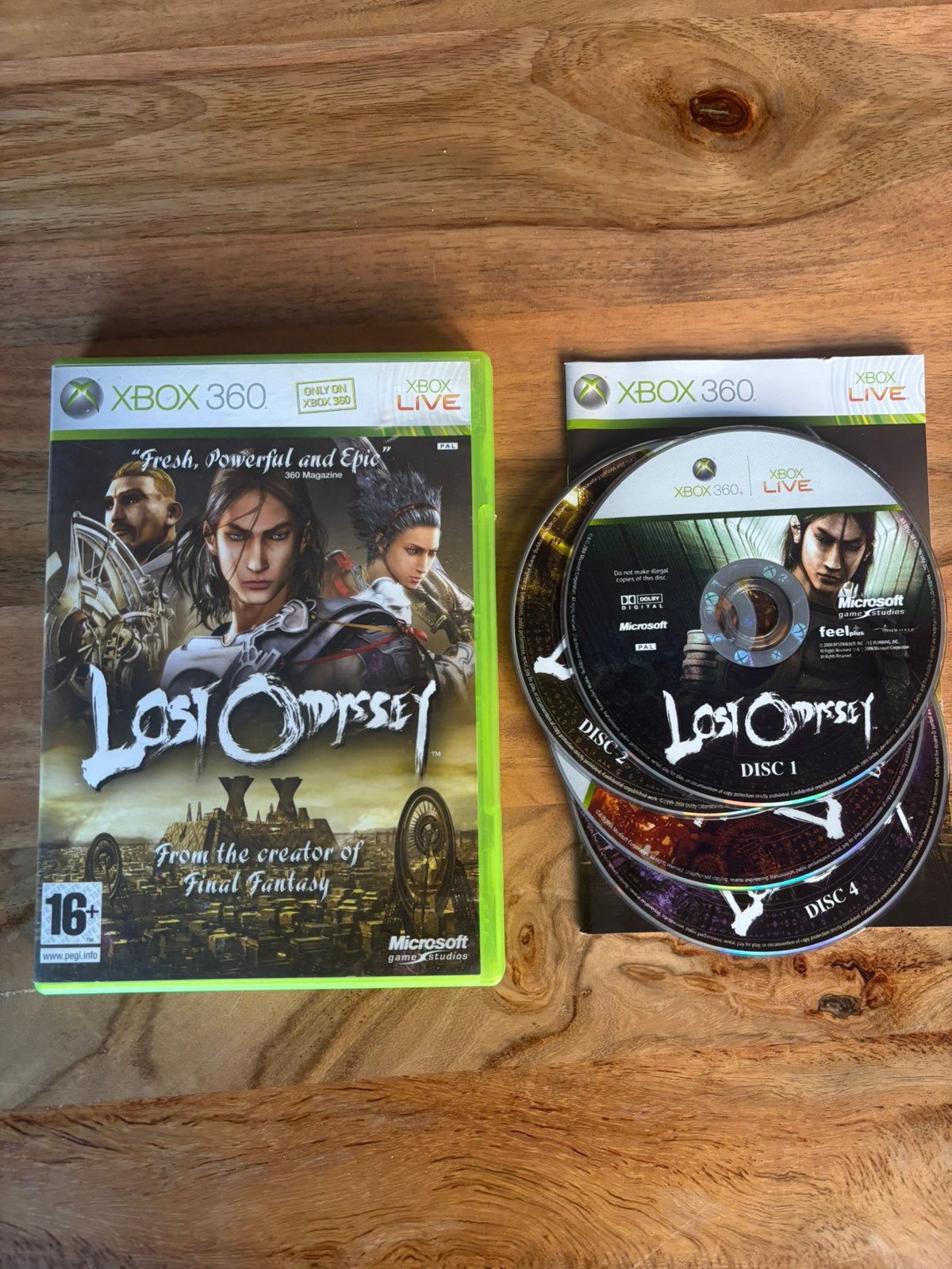 Jeu lost odyssey xbox 360 rpg complet, Enlèvement ou Envoi, Reconditionné