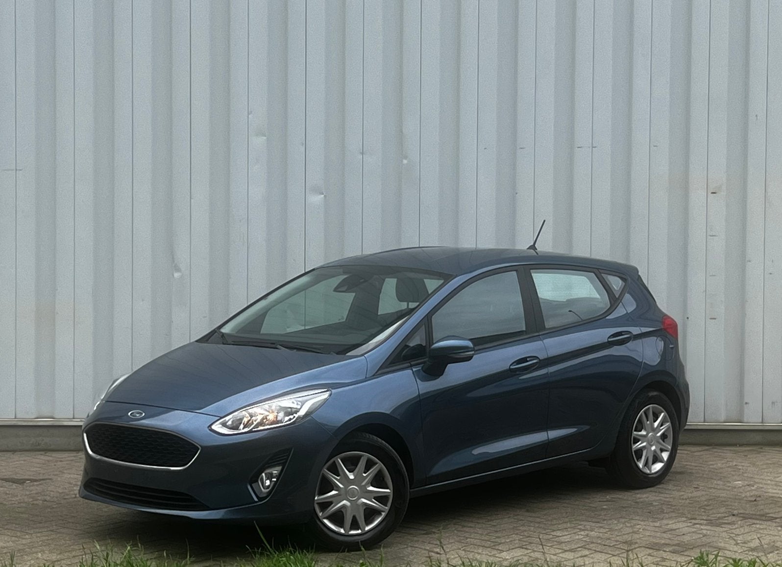 - Ford Fiesta - 1.0 Benzine - Carplay - BJ 2018 - Airco -, Auto's, Ford, Voorwielaandrijving, Dealer onderhouden, Stof, Blauw