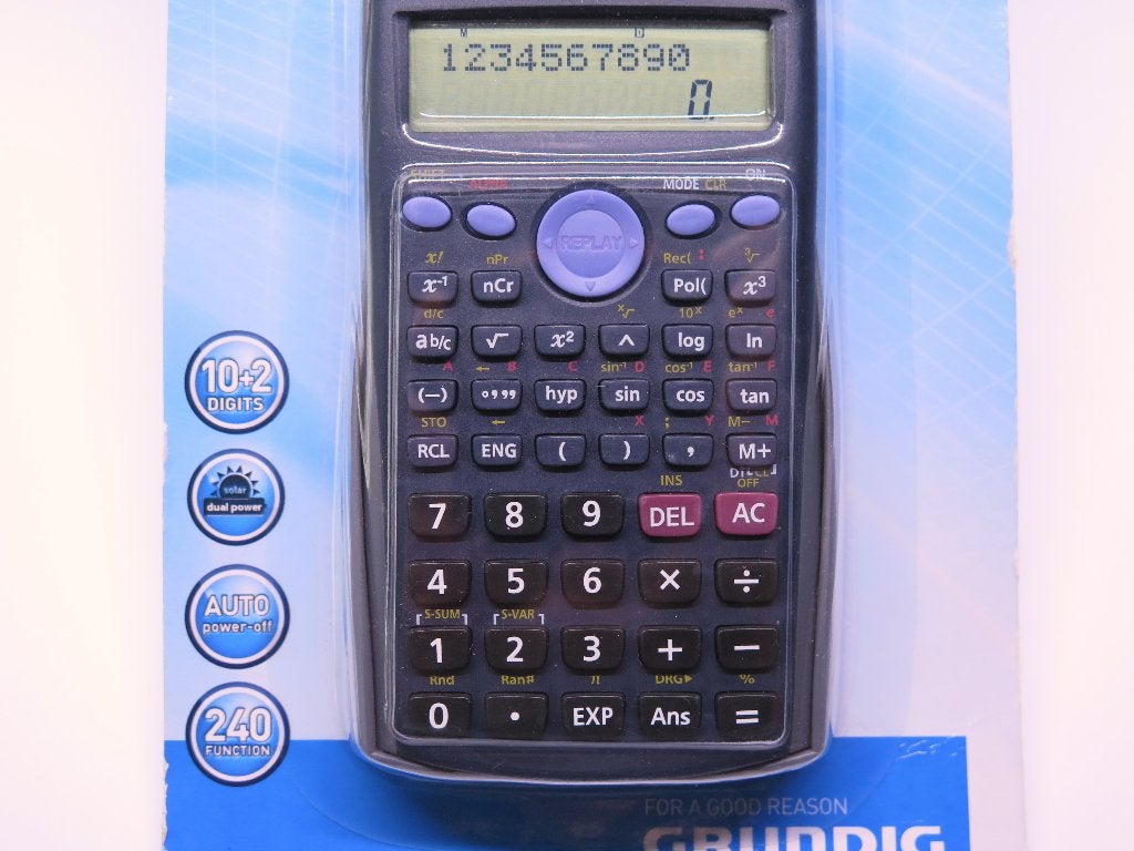 Calculatrice scientifique pour secondaire, Enlèvement, Neuf