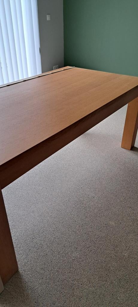 Massief houten tafel, Huis en Inrichting, Tafels | Eettafels, Ophalen