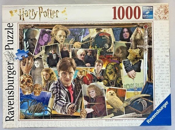 Puzzle Harry Potter contre Voldemort, 1000 pièces, Ravensbur, Envoi, Comme neuf