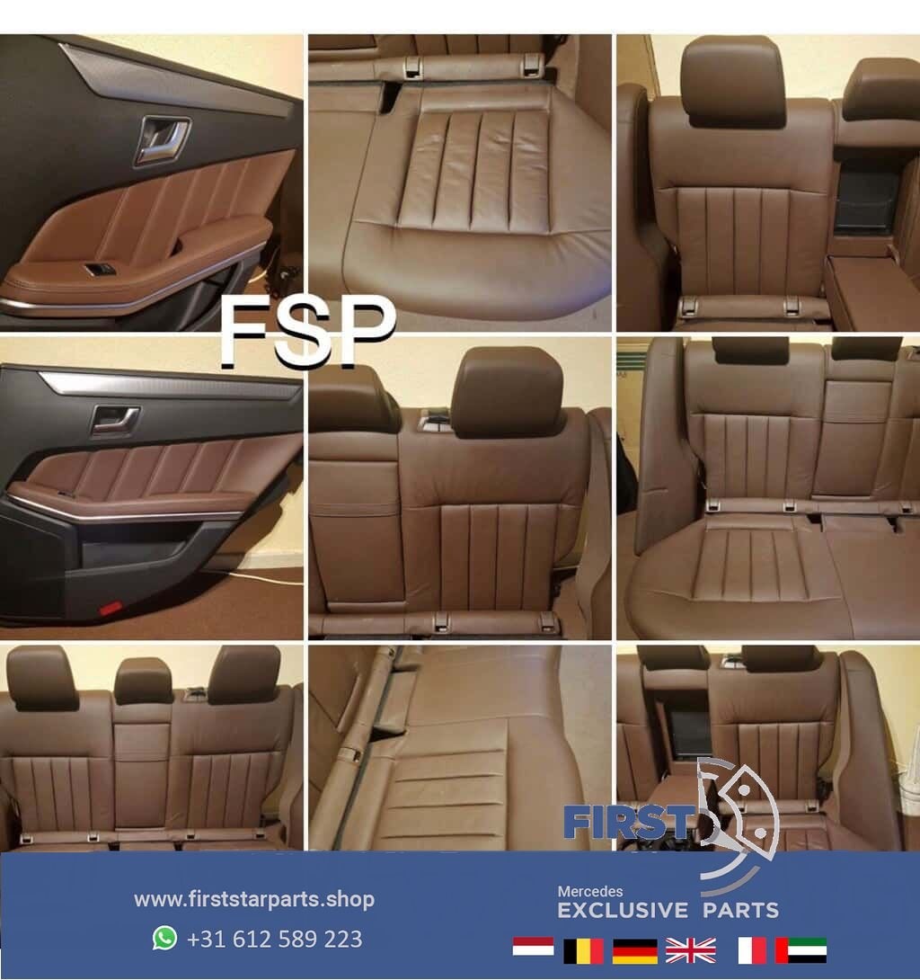 W212 E Klasse AMG Interieur leer Mercedes E63 stoelen bekled, Gebruikt, -, Ophalen of Verzenden, -