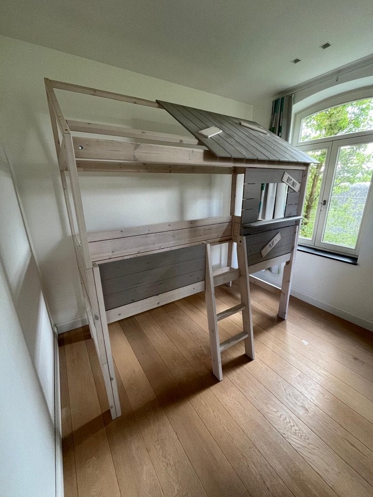 hoogslaper, kinderbed, Ophalen, Hoogslaper of Stapelbed, 180 cm of meer, 100 cm of meer