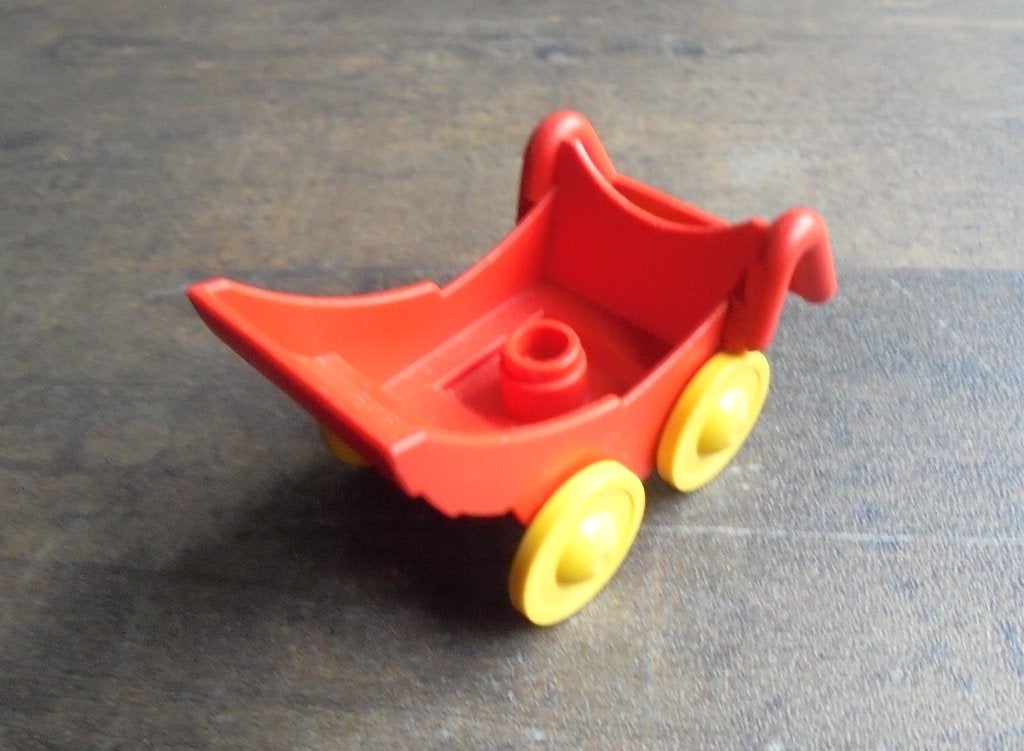 Lego Duplo Utensil Pram or Stroller (zie foto's) 13, Enlèvement ou Envoi, Utilisé, Briques en vrac, Duplo