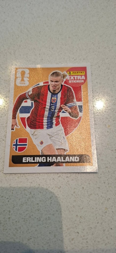 Bronzen panini sticker Erling Haaland Fifa wk 2026, Hobby & Loisirs créatifs, Autocollants & Images, Enlèvement ou Envoi, Neuf