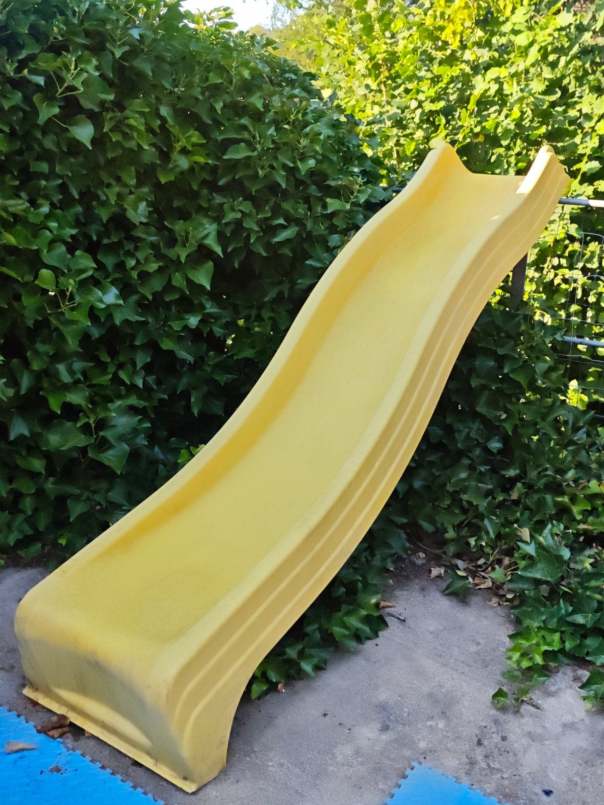 Toboggan jaune longueur 230cm, Enlèvement, Utilisé, Toboggan