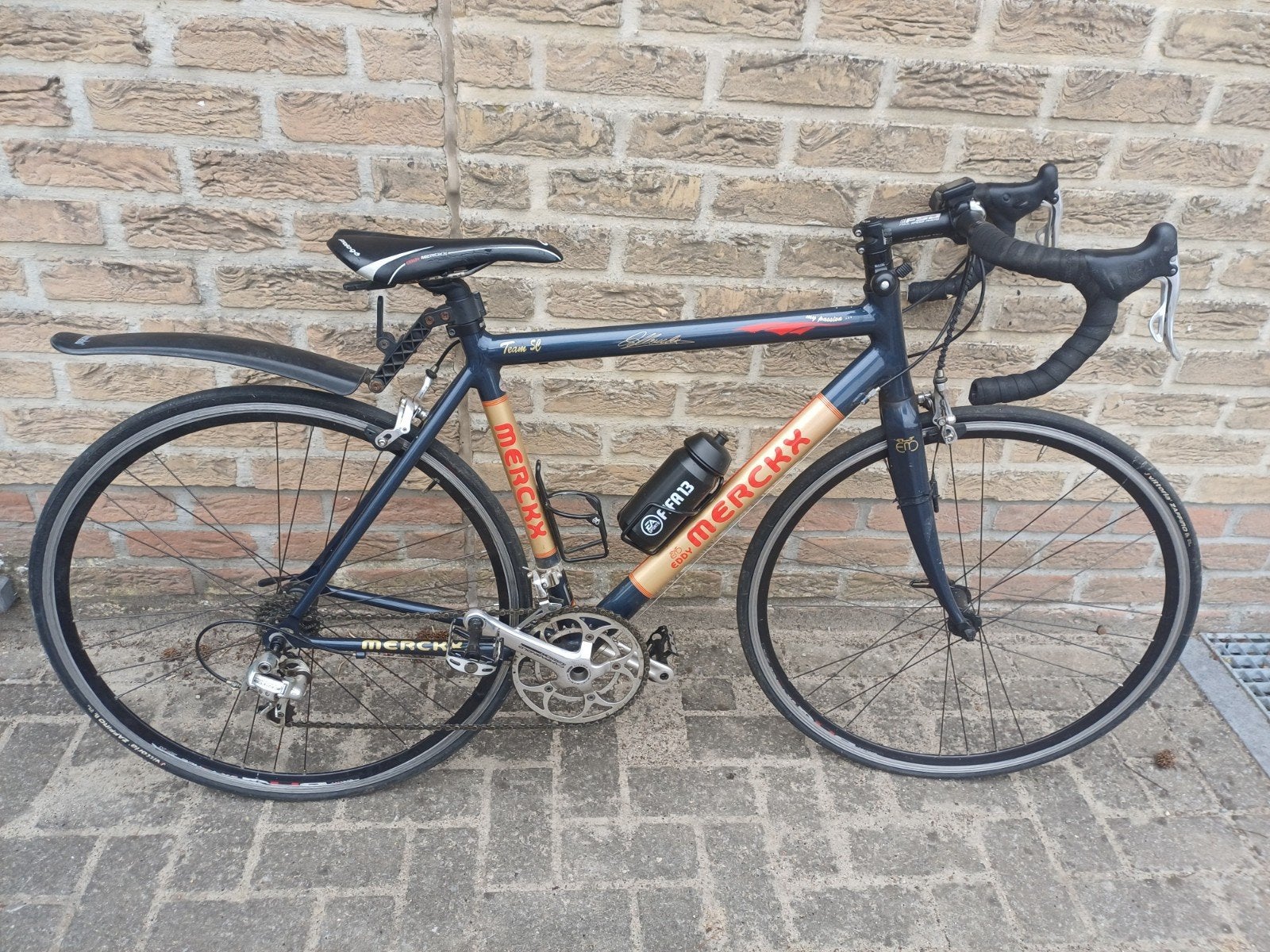 Eddy Merkx koersfiets, Ophalen