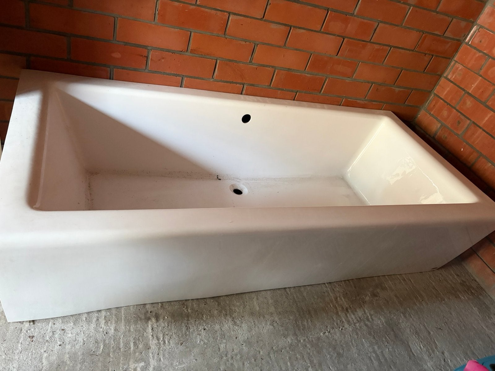 Inbouwbad, Ophalen, Nieuw