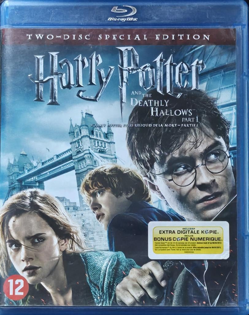 Harry Potter and the Deathly Hallows Part1 (2010) Blu Ray, Ophalen of Verzenden, Zo goed als nieuw