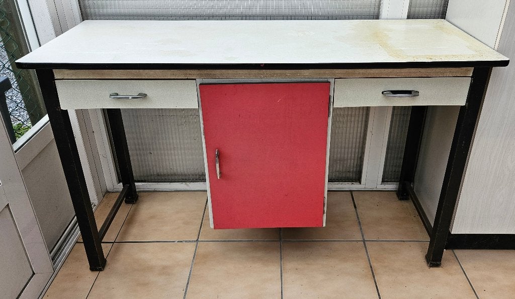 Ancien pupitre, Enlèvement, Utilisé, Bureau d'écolier