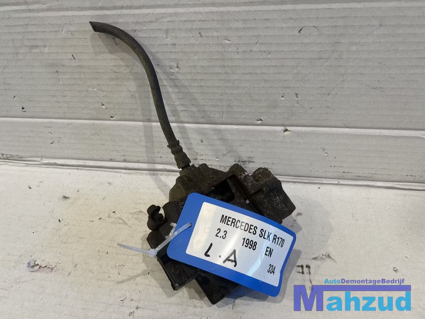 MERCEDES SLK R170 links achter remklauw 1996-2004, Gebruikt, Mercedes-Benz AG, Mercedes-Benz, Mercedesstrasse 120
70372  Stuttgart, DE
